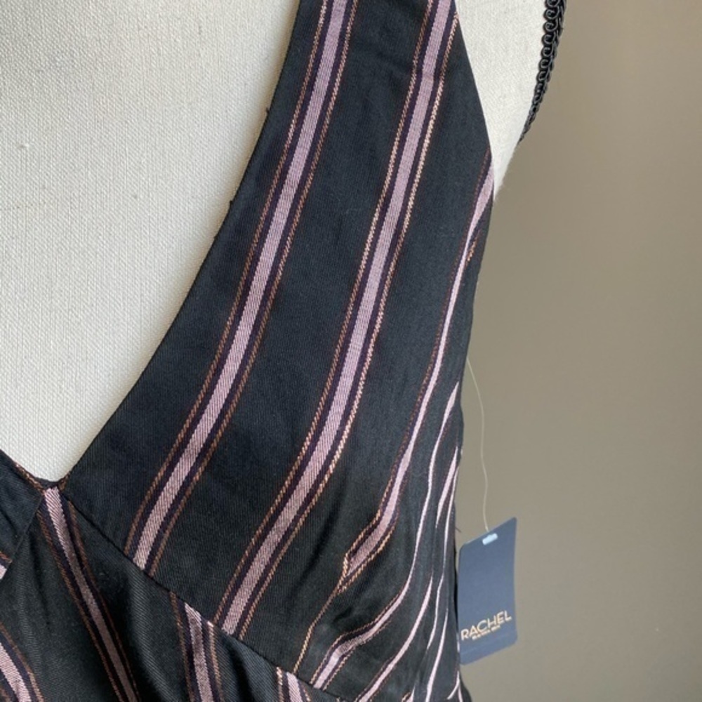 NWT Rachel Roy Black Rose Tank Blouse Size S - Picture 2 of 6